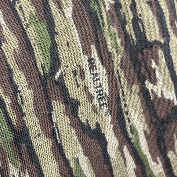 Vintage Realtree Camo Hunting Sheer Lightweight Cover Up Jacket Made in USA LG - Picture 8 of 9